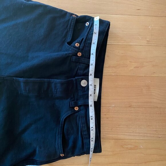 Women's 26 Buck Mason Pants Black Cotton - Picture 3 of 5